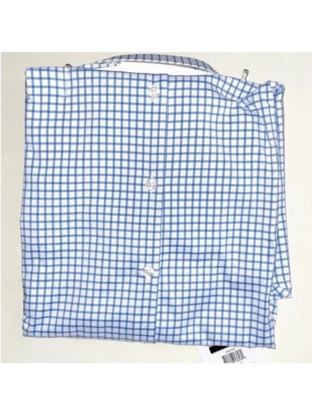 Ministry of Supply Men’s Performance Aero Dress Shirt Blue Slim Fit Size XL New